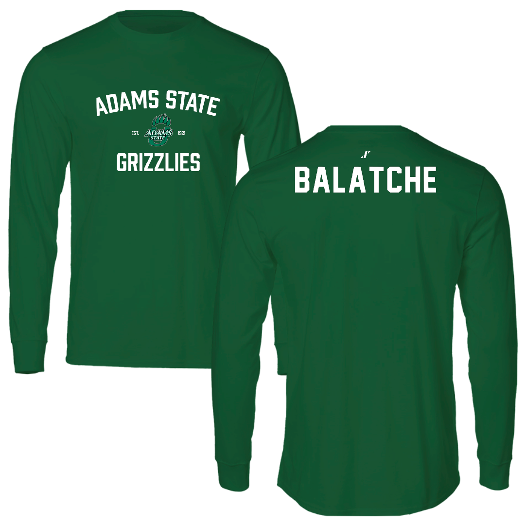 Adams State University Basketball Green General Long Sleeve - Duncan Balatche