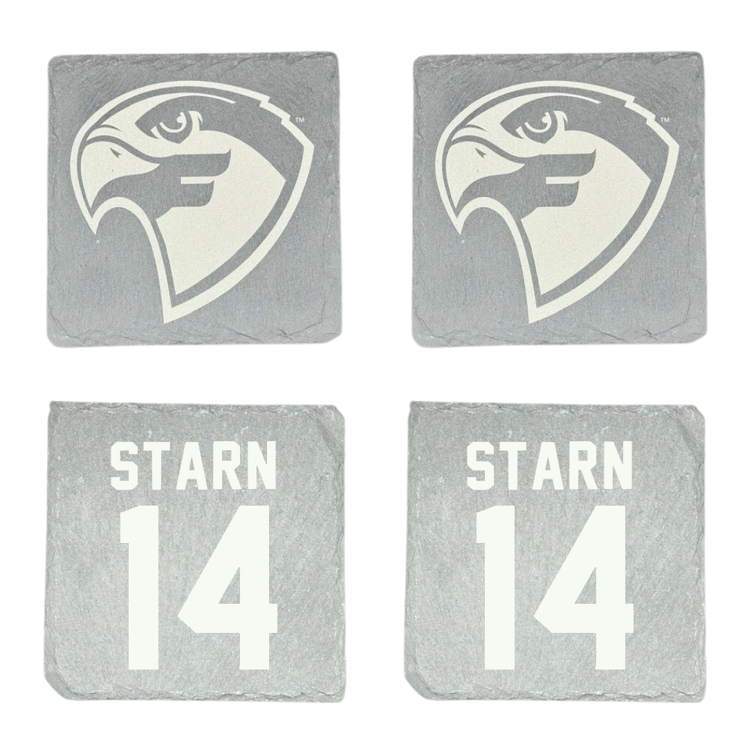 Fairmont State University Basketball Stone Coaster (4 Pack)  - #14 Emily Starn