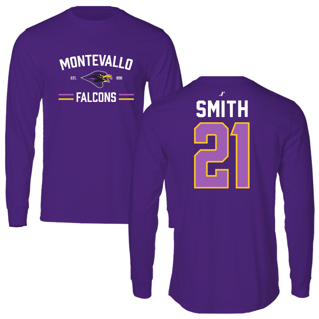 University of Montevallo Acrobatics & Tumbling Purple General Long Sleeve - #21 Katlyn Smith