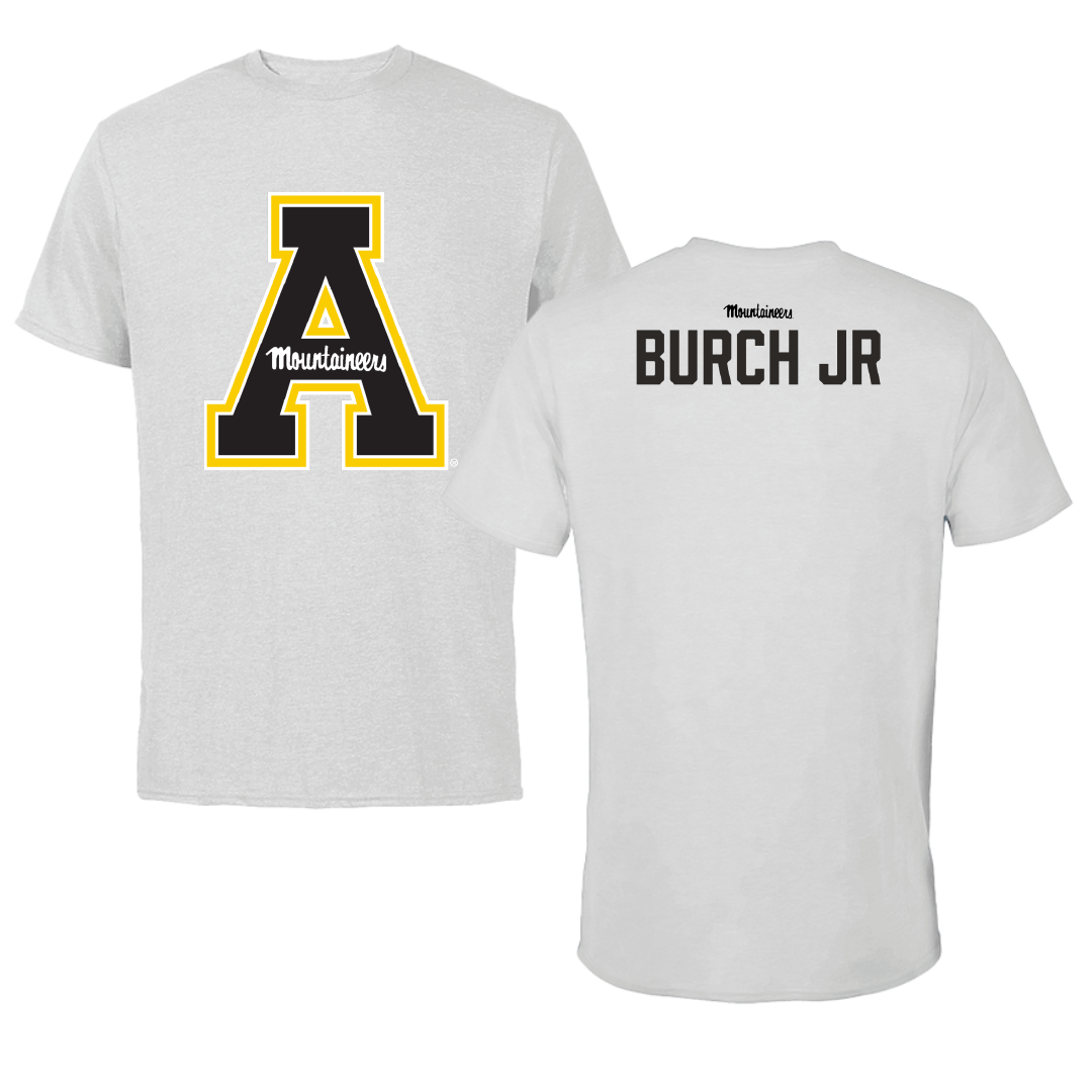 Appalachian State University TF and XC Light Gray Tee - Jeremiah Burch Jr