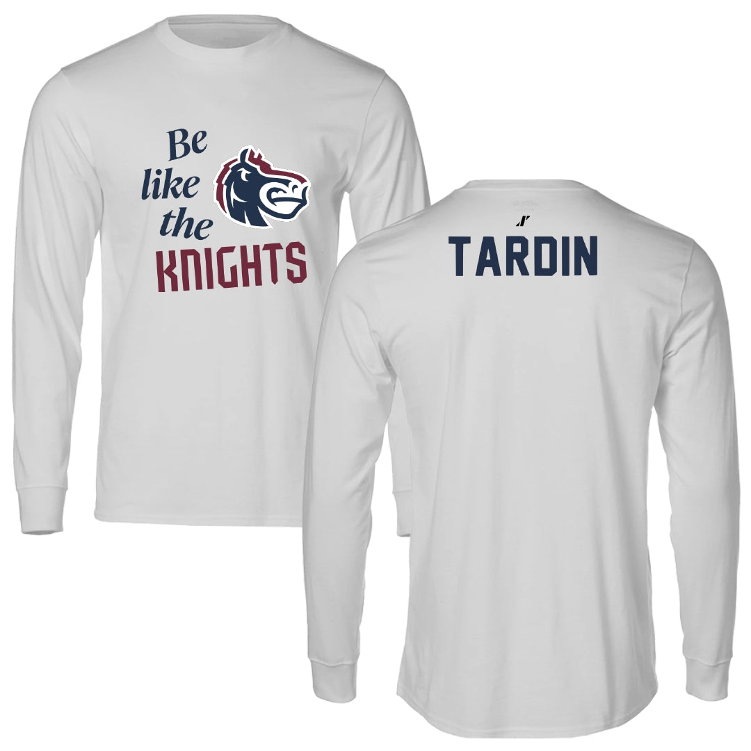 Fairleigh Dickinson University-Metropolitan Campus Tennis Light Gray Be Like Us Performance Long Sleeve - Fernando Tardin