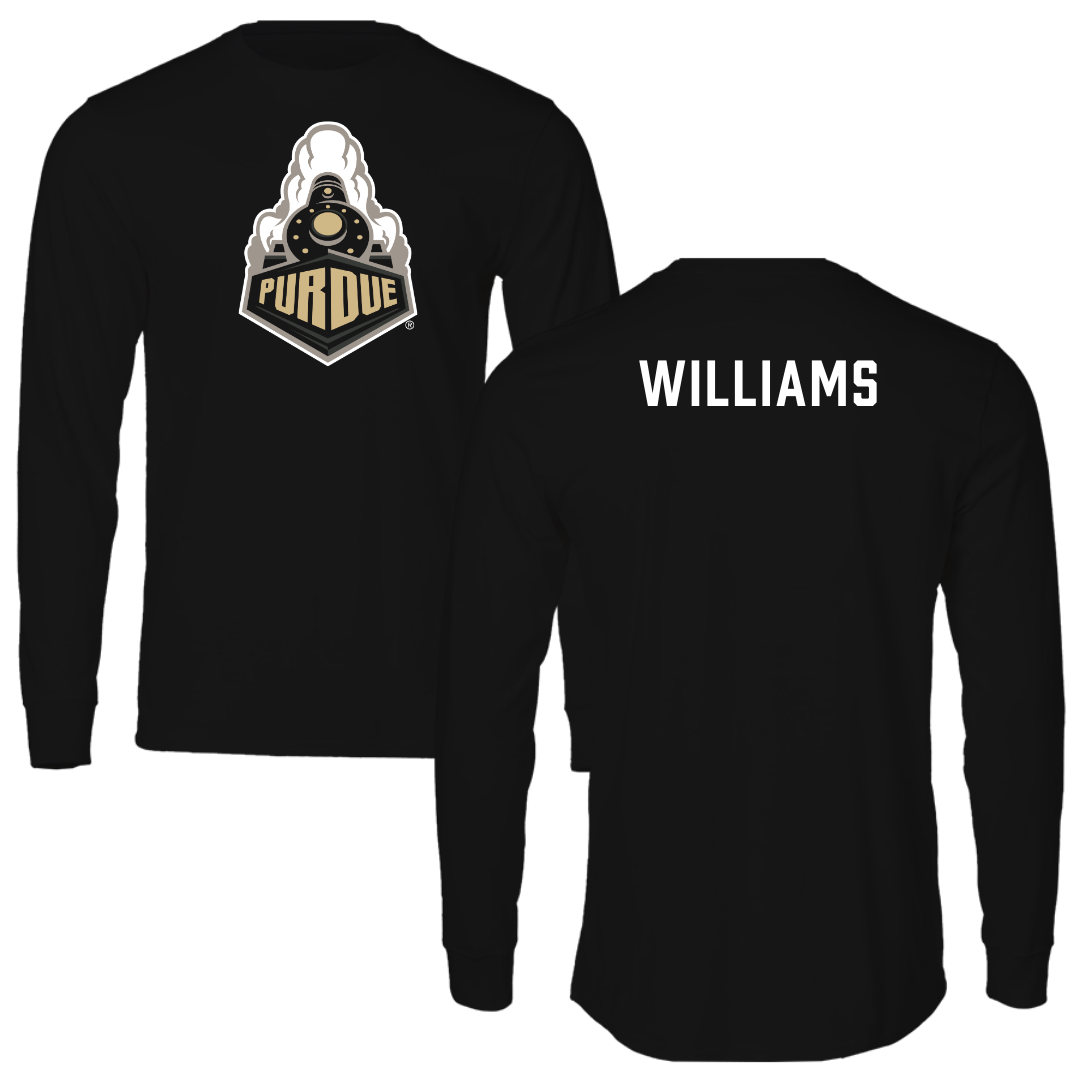 Purdue University TF and XC Black Long Sleeve - Caitlin Williams