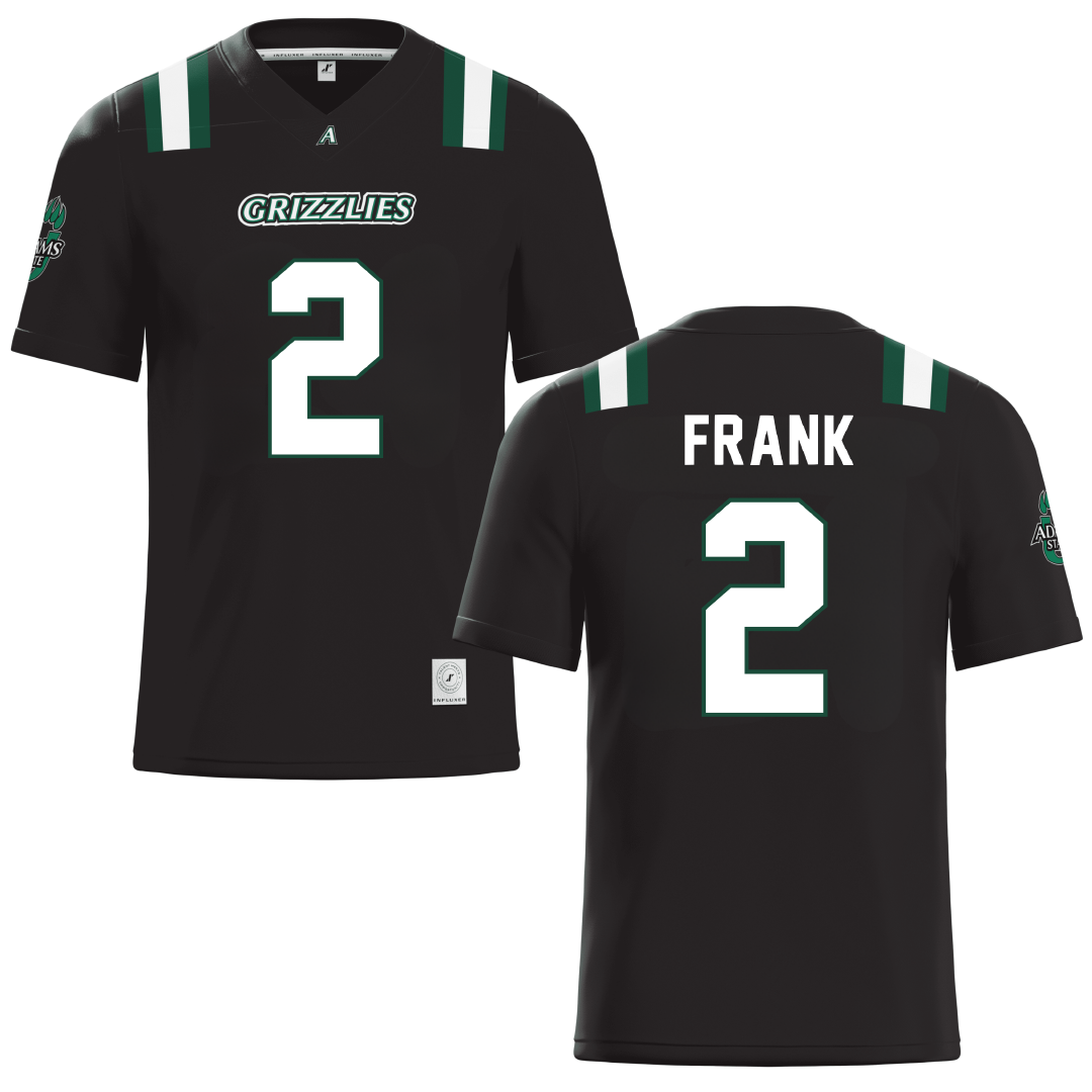 Adams State University Black Football Jersey - #2 Harrison Frank