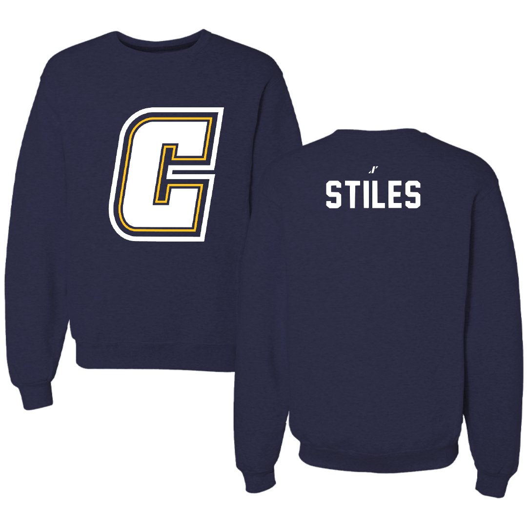 Coker University TF and XC Navy Crewneck - Jeffrey Stiles