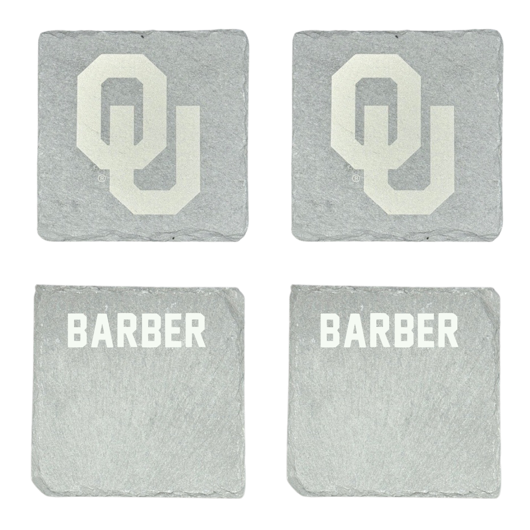 University of Oklahoma Golf Stone Coaster (4 Pack)  - Savannah Barber