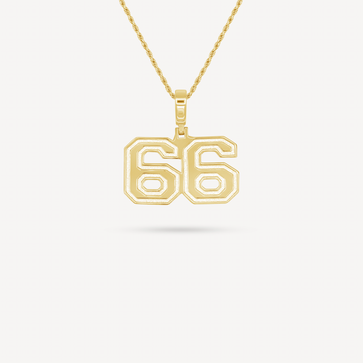 Gold Presidents Pendant and Chain - #66 Tremel Hester