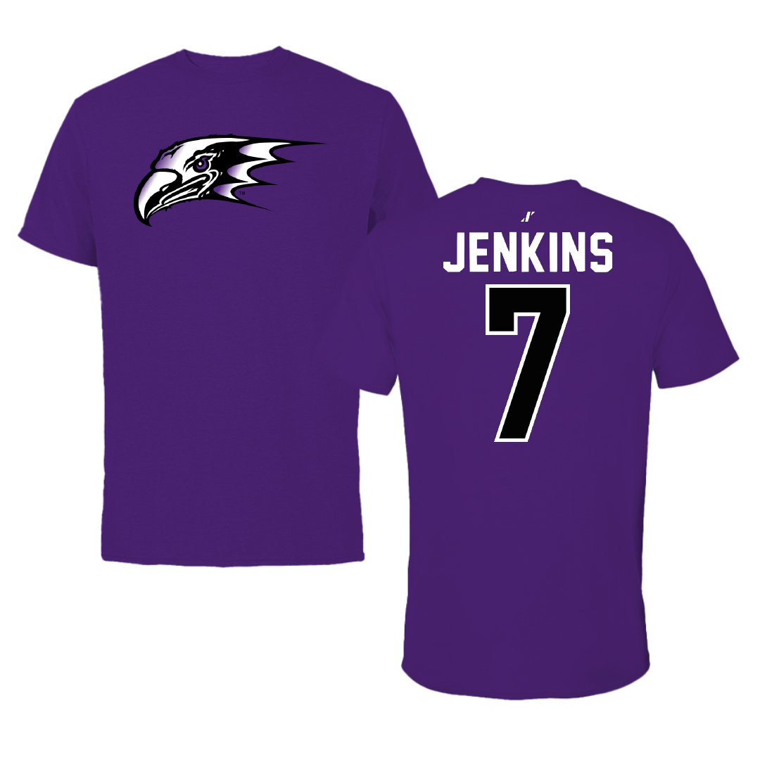 Niagara University Volleyball Purple Tee - #7 Taylor Jenkins