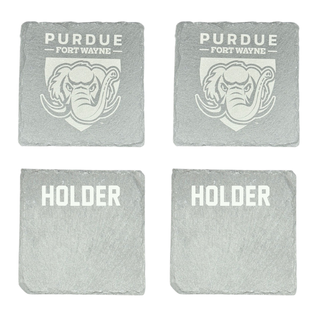 Purdue University-Fort Wayne Golf Stone Coaster (4 Pack)  - Nick Holder