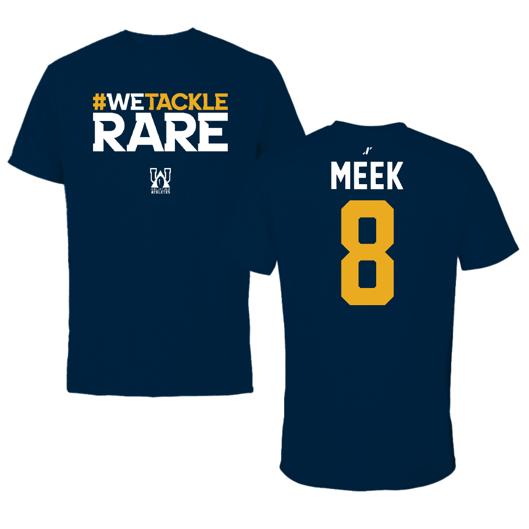 Kent State University Lacrosse Navy Uplifting Athletes Performance Tee - #8 Camryn Meek