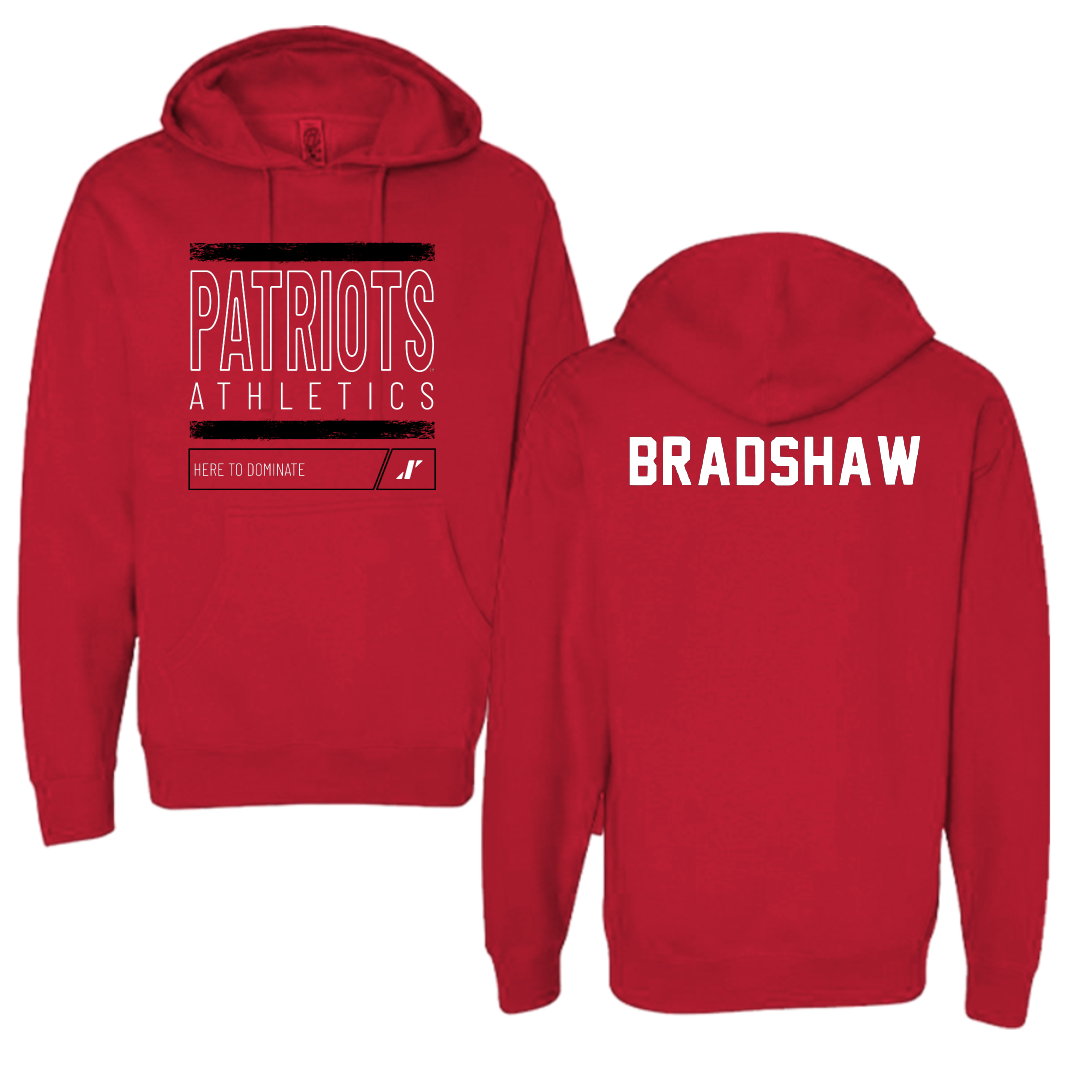 Dallas Baptist University TF and XC Red Dominate Hoodie - Abbey Bradshaw