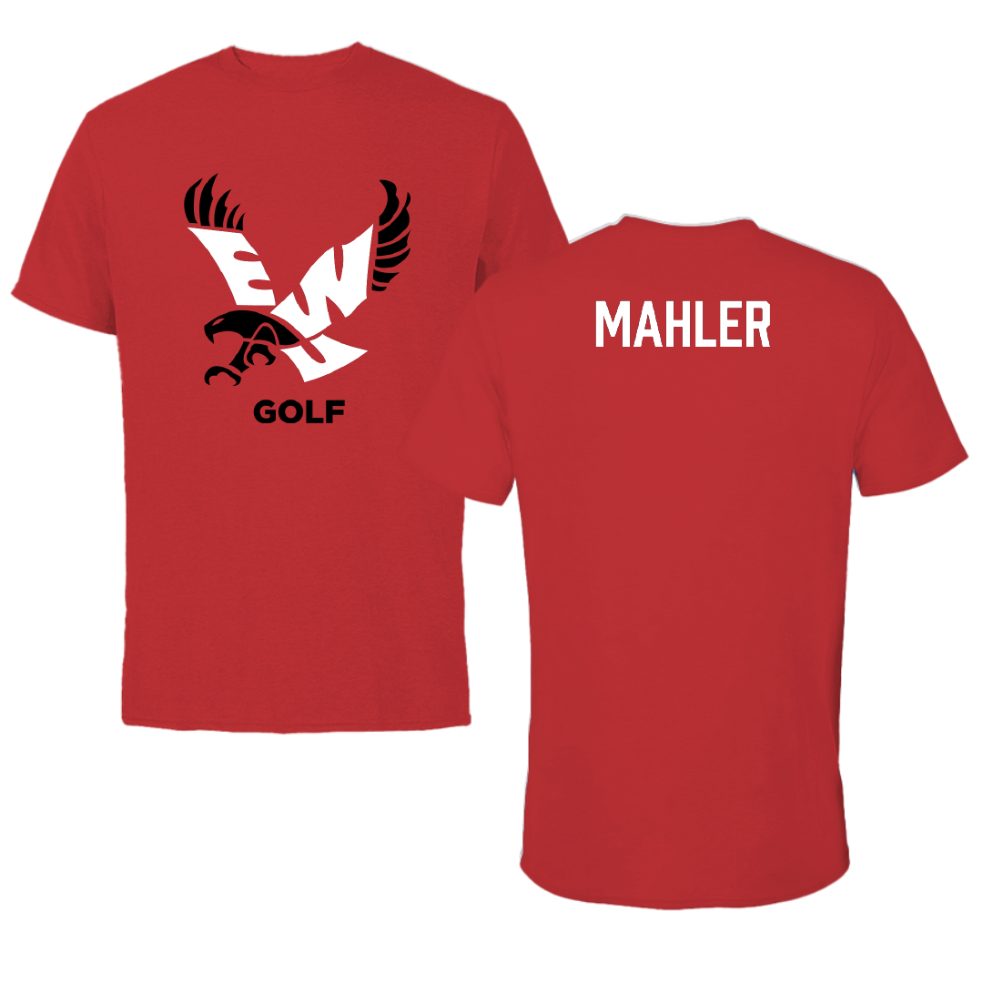 Eastern Washington University Golf Red Tee - Brooke Mahler
