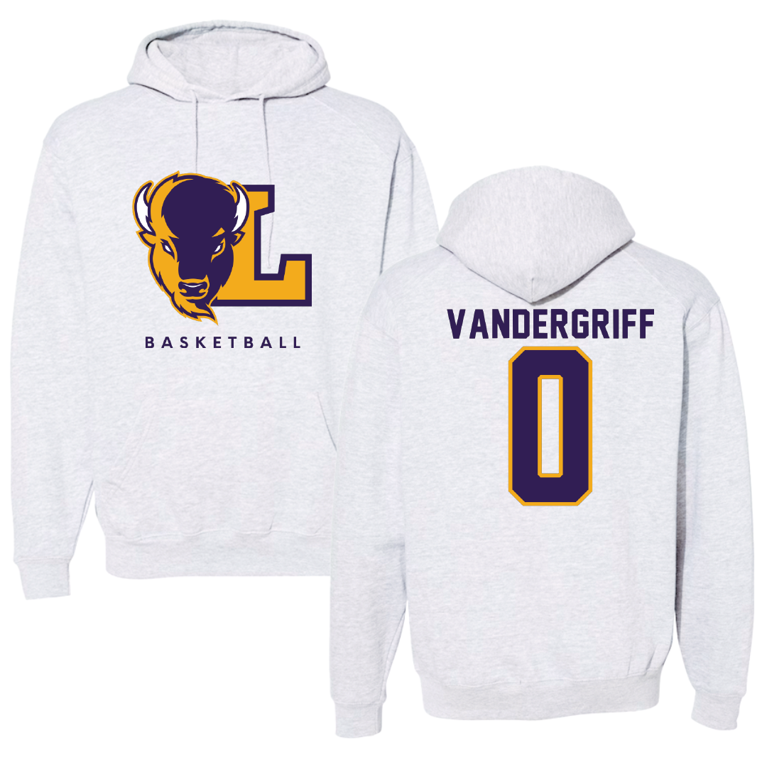 Lipscomb University Basketball Gray Hoodie - #0 Olivia Vandergriff