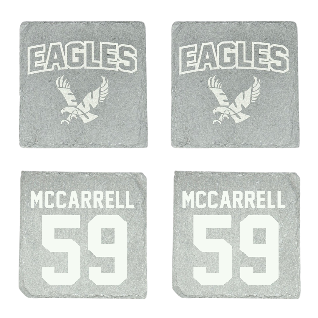 Eastern Washington University Football Stone Coaster (4 Pack)  - #59 Clayton McCarrell