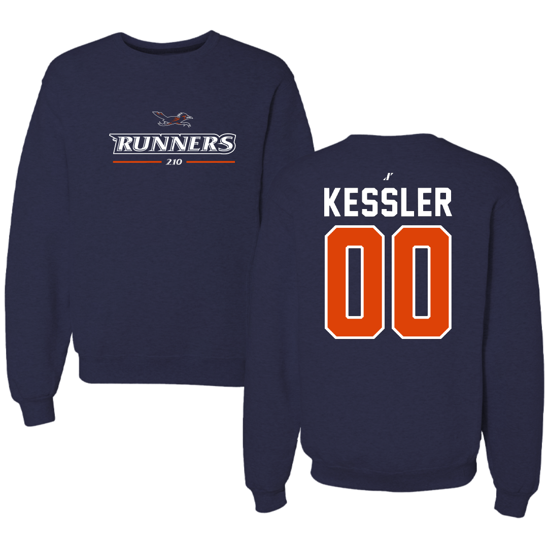 University of Texas at San Antonio Soccer Navy General Crewneck - #00 Jasmine Kessler