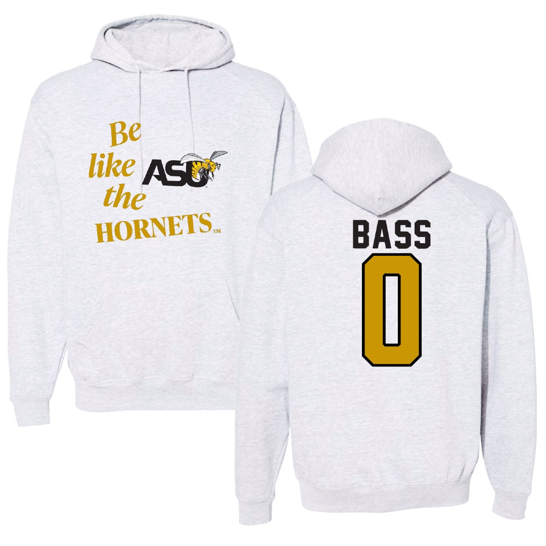 Alabama State University Basketball Light Gray Be Like Us Hoodie - #0 D'Ante Bass