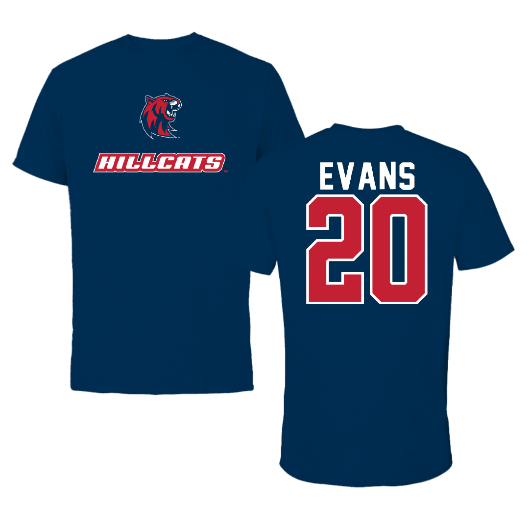 Rogers State University Softball Navy Tee - #20 Savannah Evans
