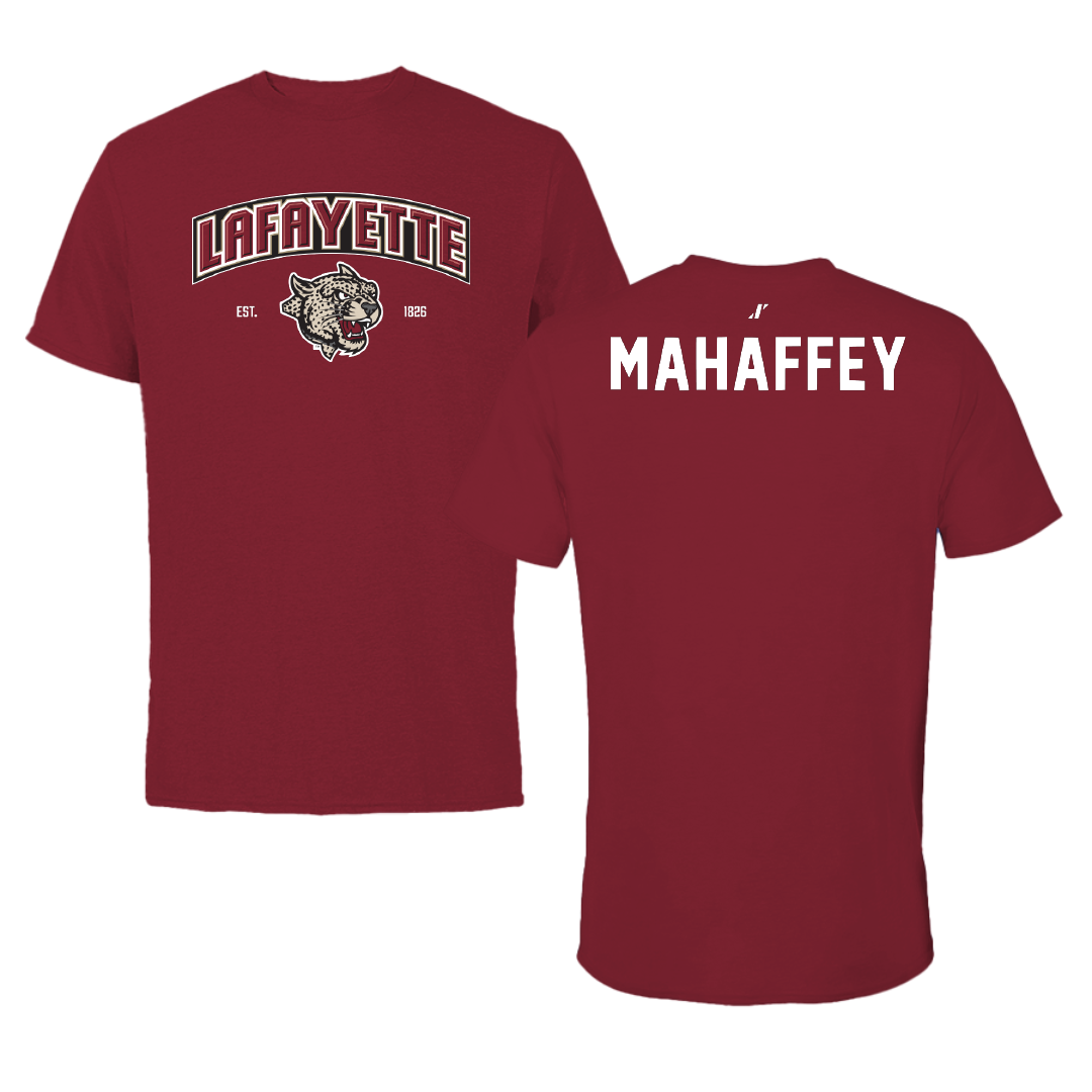 Lafayette College Tennis Cardinal General Tee - Aidan Mahaffey
