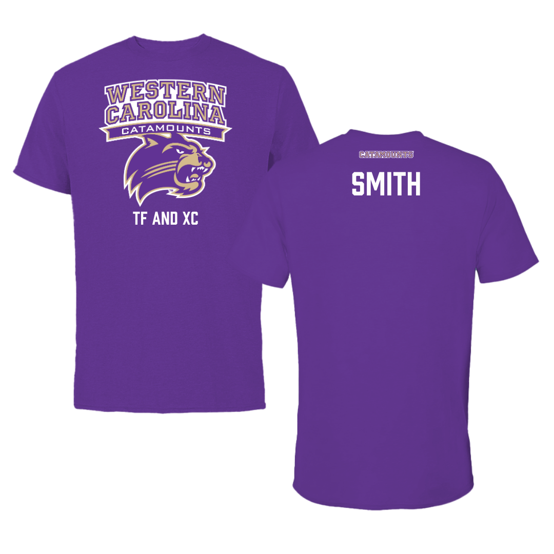 Western Carolina University TF and XC Purple Tee - Jasmine Smith