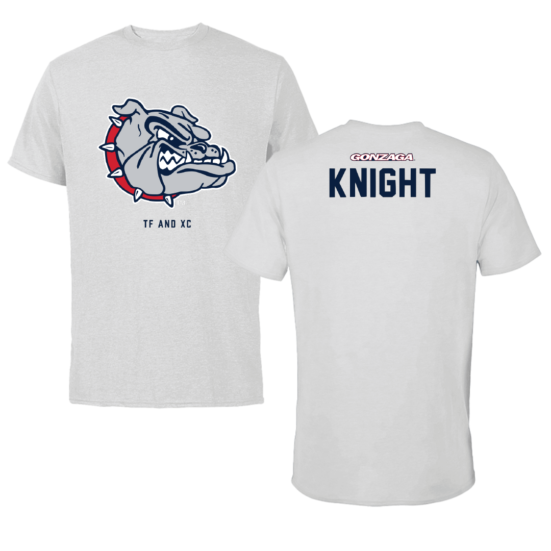 Gonzaga University TF and XC Light Gray Tee - Alexis Knight