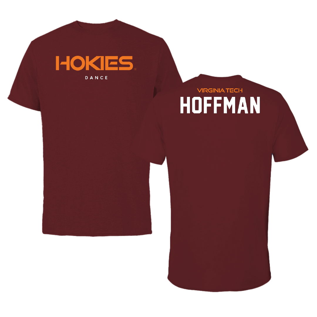 Virginia Tech Dance Maroon Tee - Sydney Hoffman