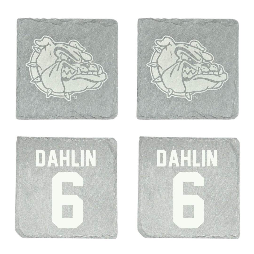 Gonzaga University Soccer Stone Coaster (4 Pack)  - #6 Sam Dahlin