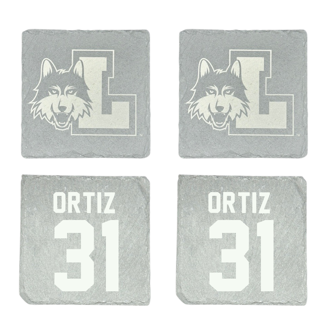 Loyola University-Chicago Soccer Stone Coaster (4 Pack)  - #31 Alex Ortiz