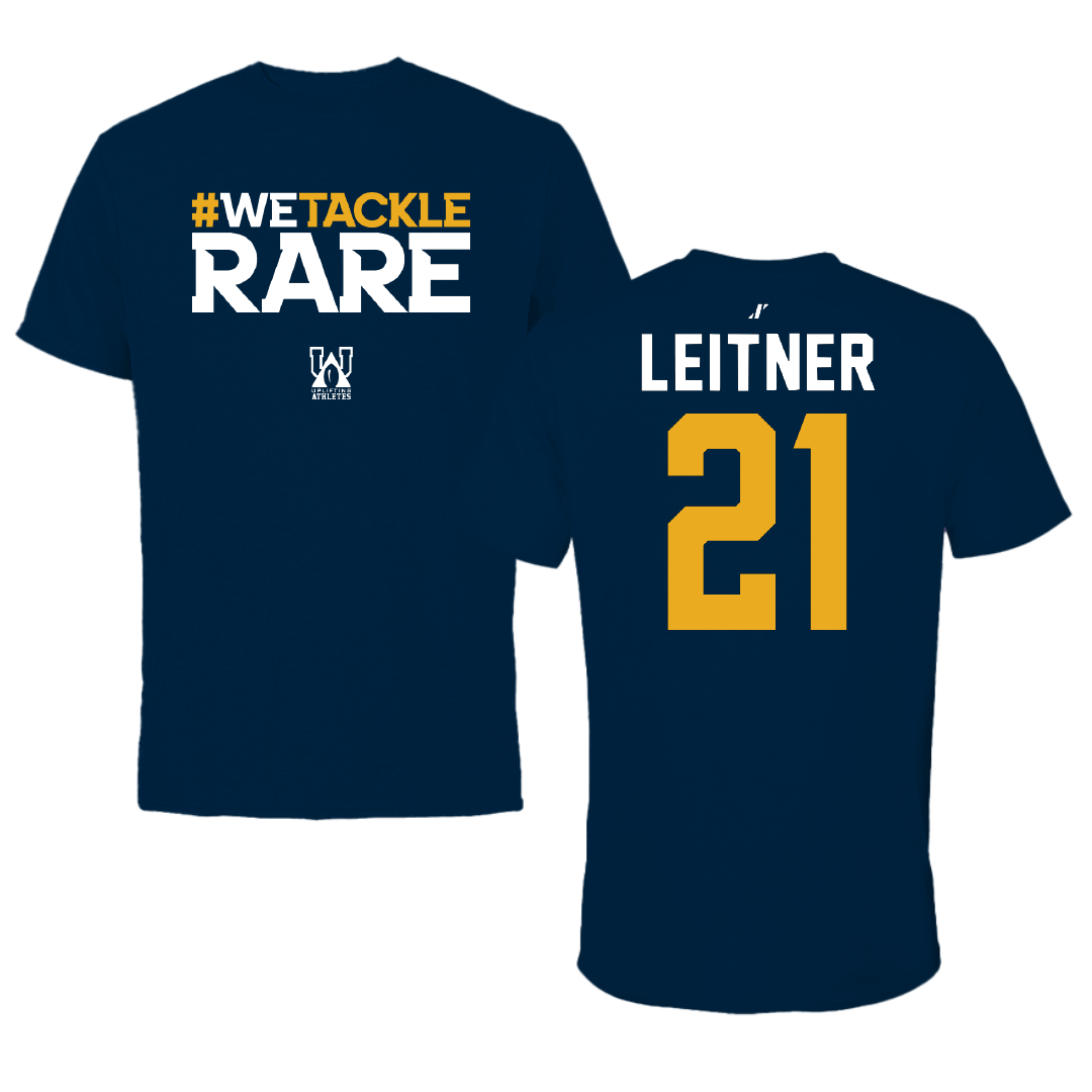 Kent State University Softball Navy Uplifting Athletes Tee - #21 Kendal Leitner