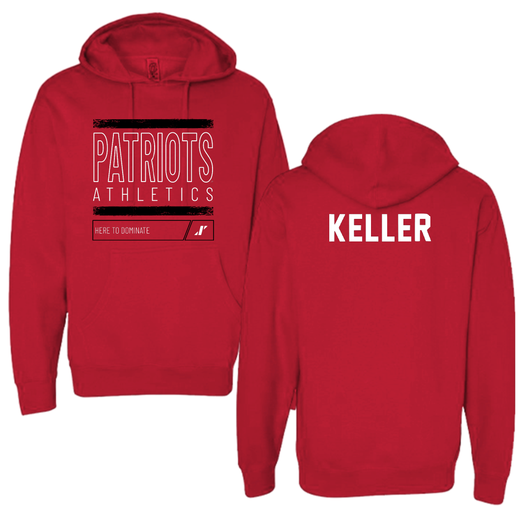 Dallas Baptist University TF and XC Red Dominate Hoodie - KayCee Keller