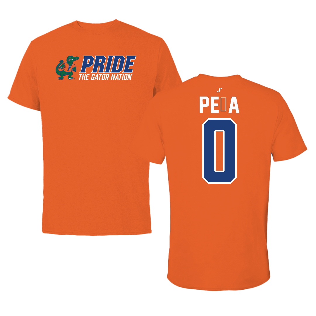 University of Florida Soccer Orange General Tee - #0 Paloma Peña