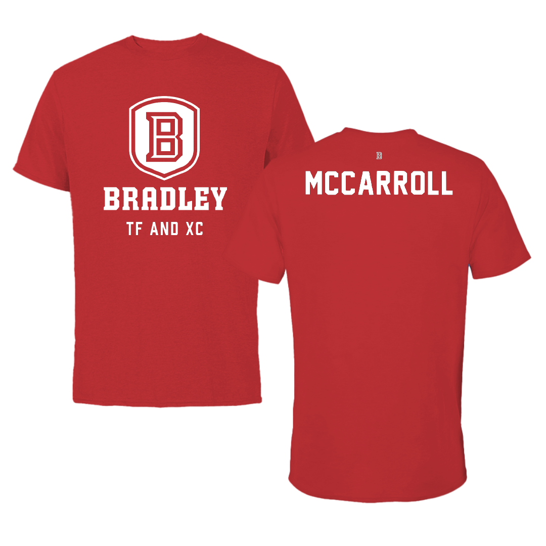 Bradley University TF and XC Red Performance Tee - Eimear McCarroll
