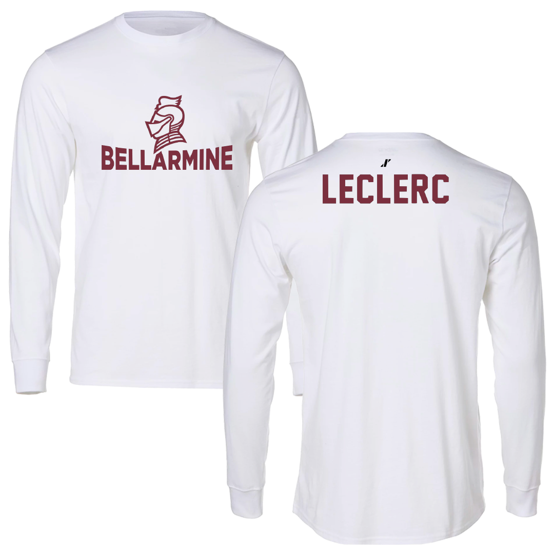 Bellarmine University Wrestling White Long Sleeve - Lucas LeClerc