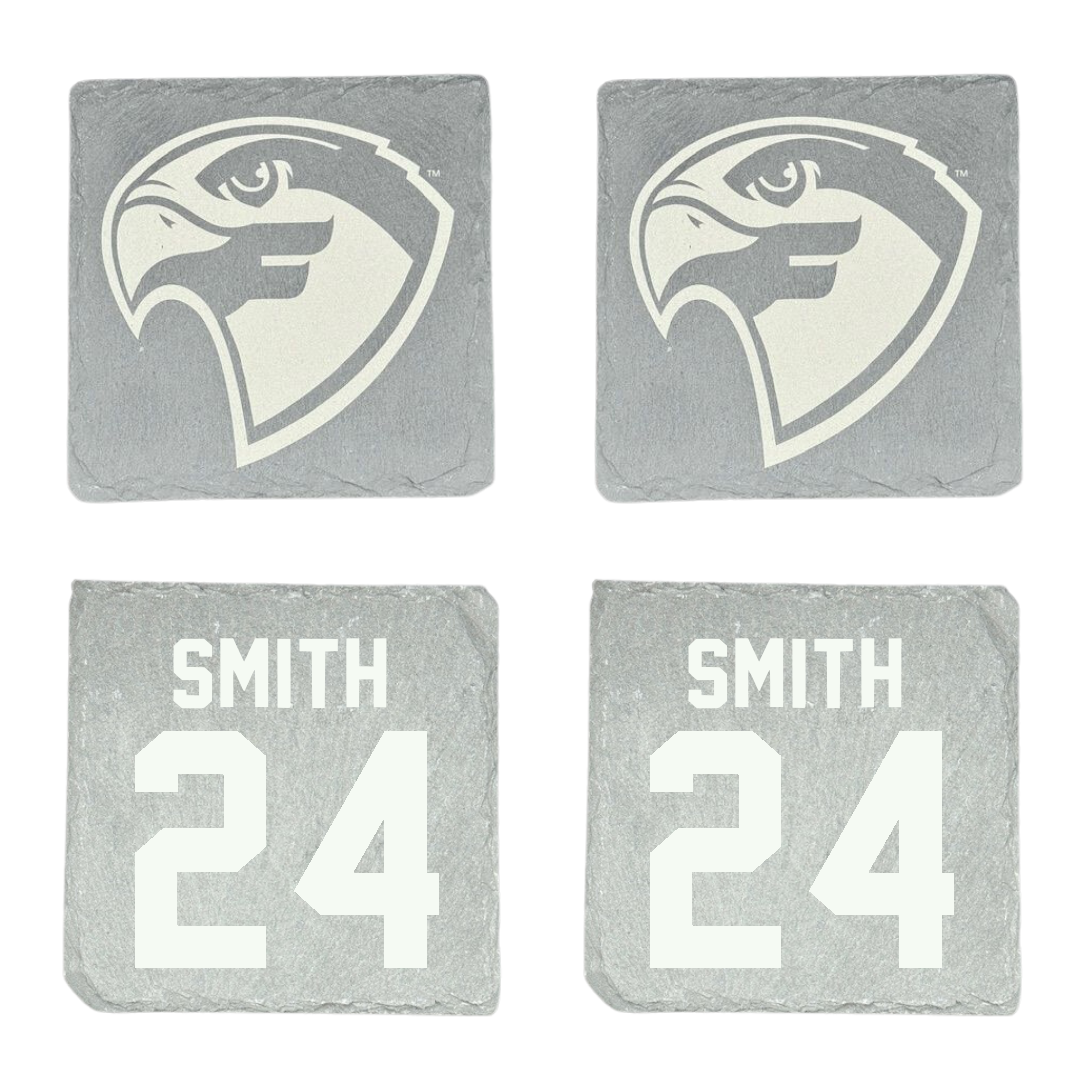 Fairmont State University Football Stone Coaster (4 Pack)  - #24 Gavin Smith