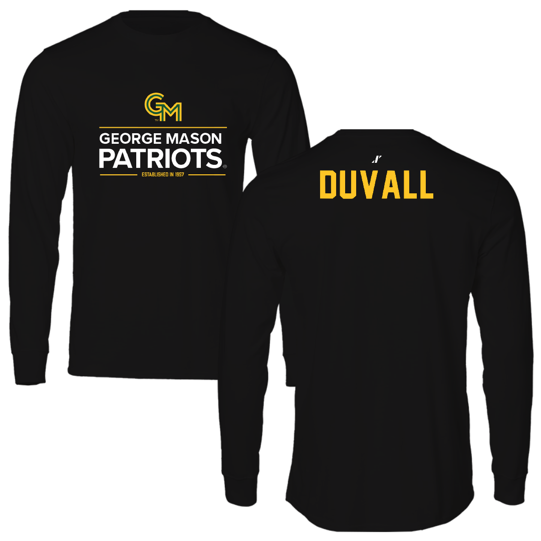 George Mason University Wrestling Black General Long Sleeve - Malachi DuVall
