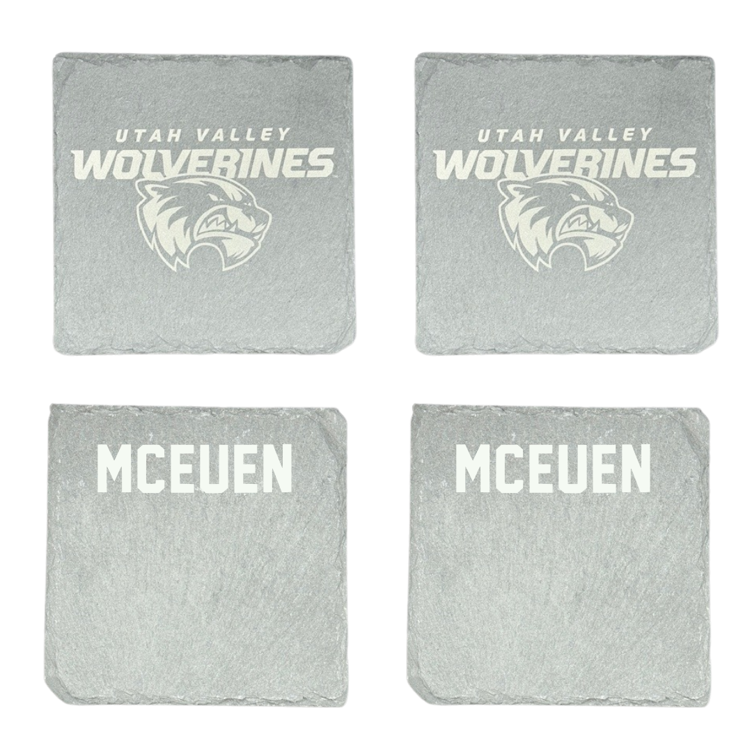Utah Valley University TF and XC Stone Coaster (4 Pack)  - Kali McEuen