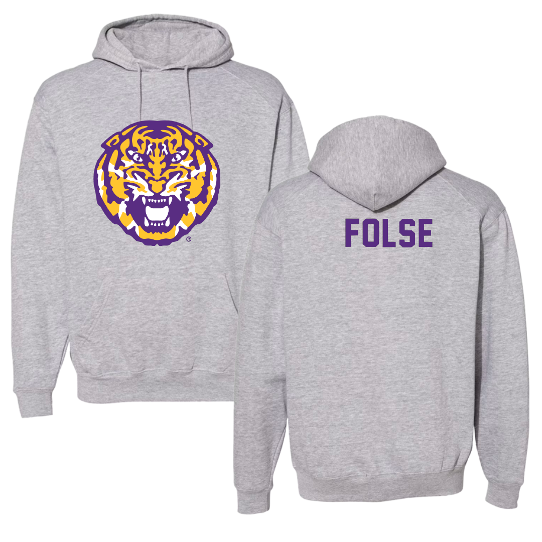 Louisiana State University Cheer Gray Hoodie - Ryan Folse