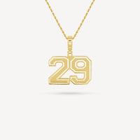 Gold Presidents Pendant and Chain - #29 D’Andre  Sneed
