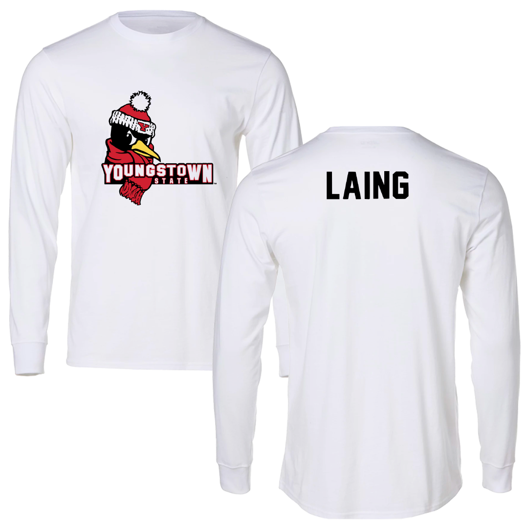 Youngstown State University Swimming & Diving White Long Sleeve - Darren Laing