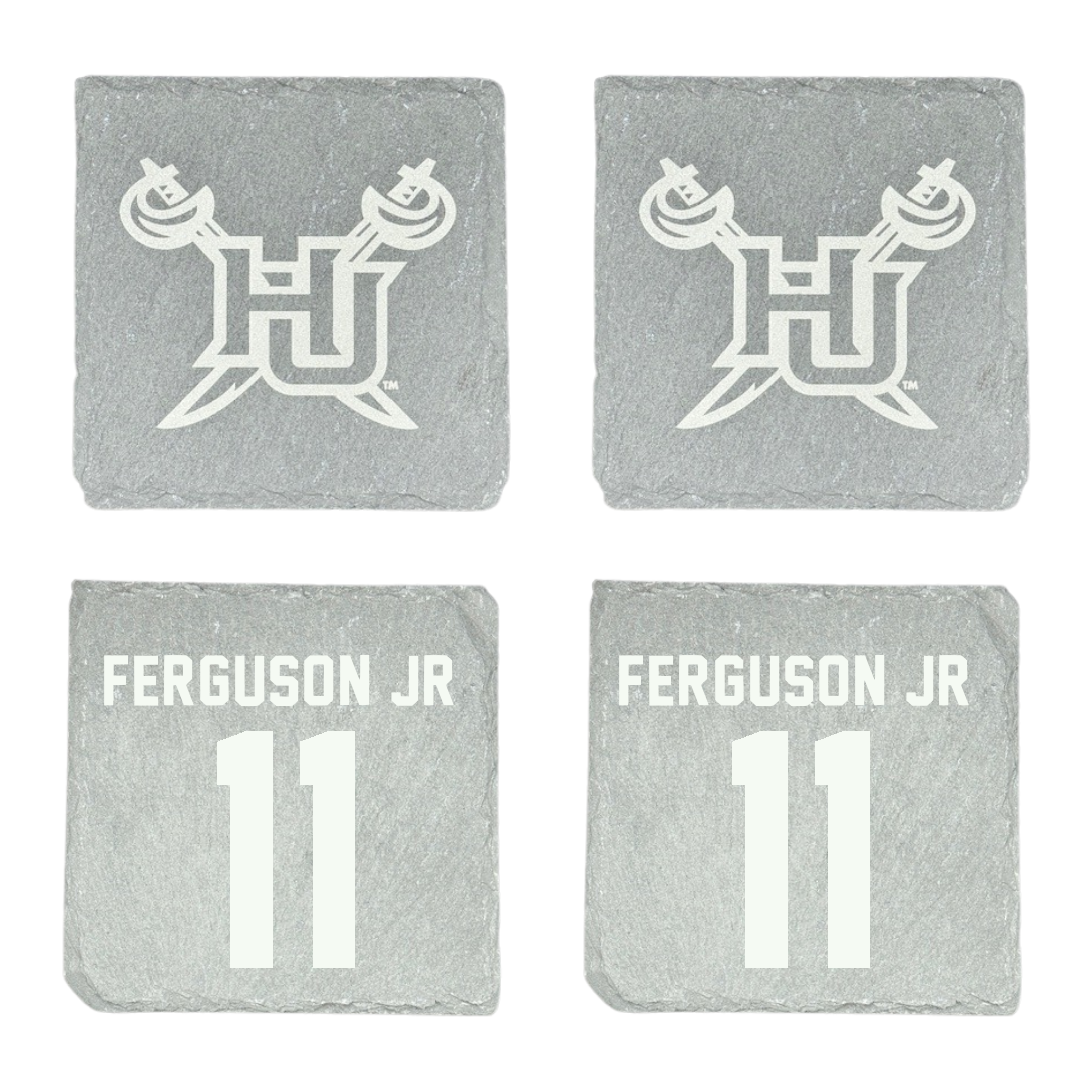 Hampton University Football Stone Coaster (4 Pack)  - #11 MarShawn Ferguson Jr