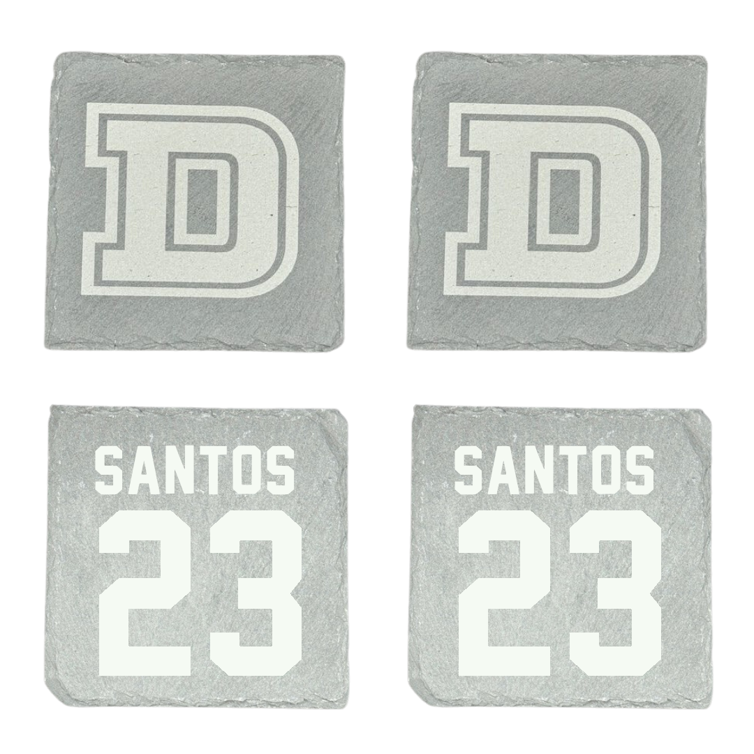 Dean College Soccer Stone Coaster (4 Pack)  - #23 Liam Santos