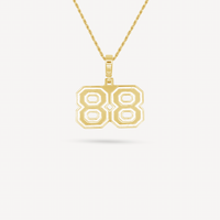 Gold Presidents Pendant and Chain - #88 Landon Cooper