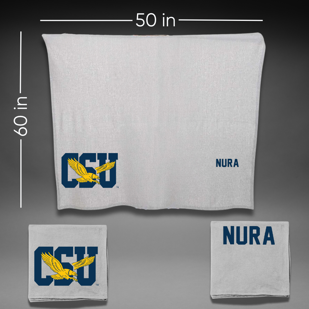 Coppin State University TF and XC Gray Blanket - Humed Nura