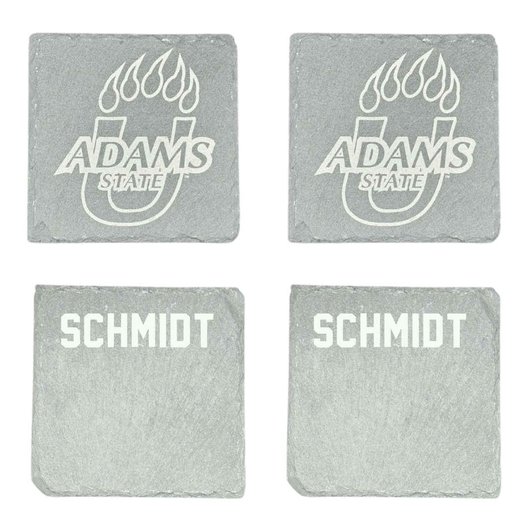 Adams State University Baseball Stone Coaster (4 Pack)  - Logan Schmidt