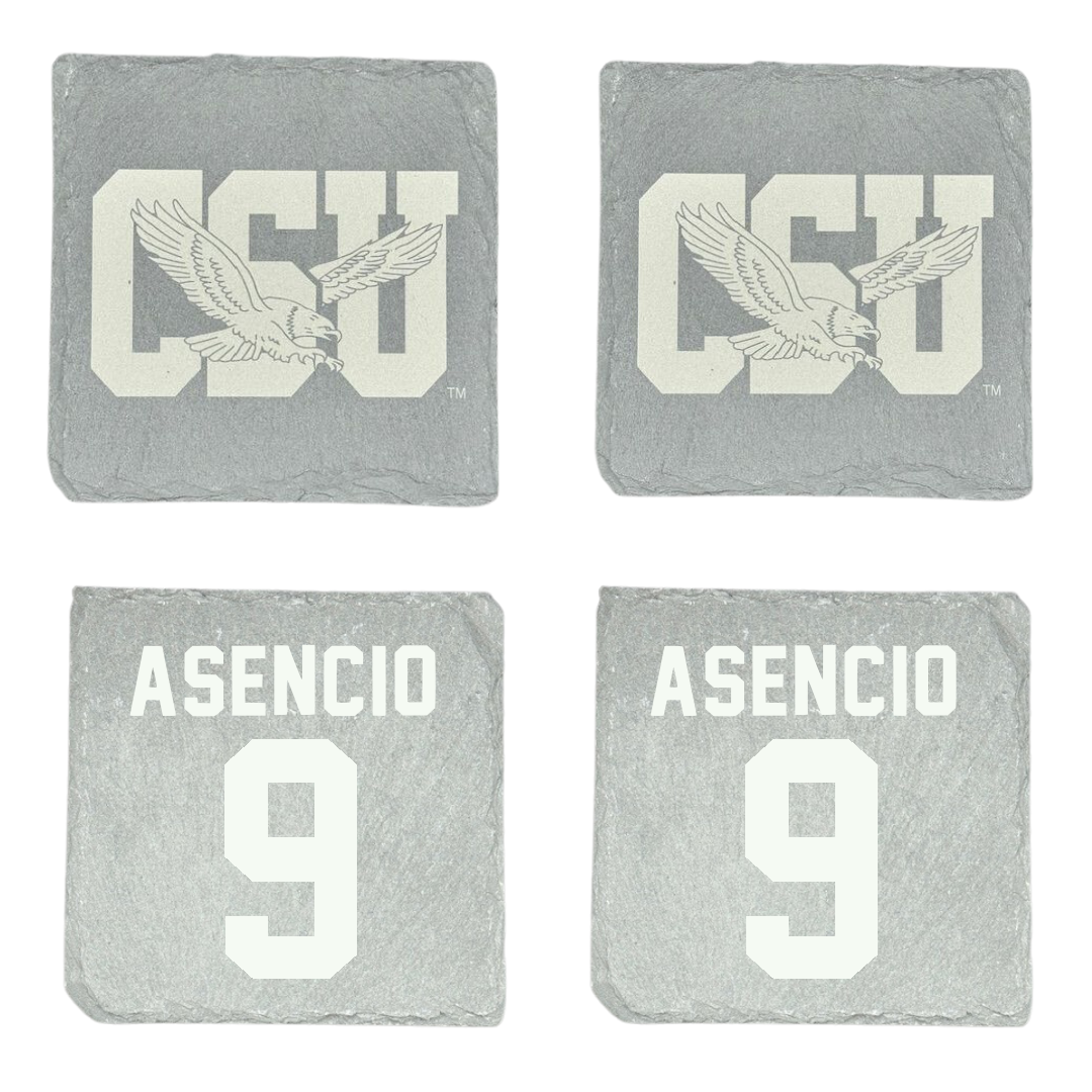 Coppin State University Baseball Stone Coaster (4 Pack)  - #9 Jayden Asencio
