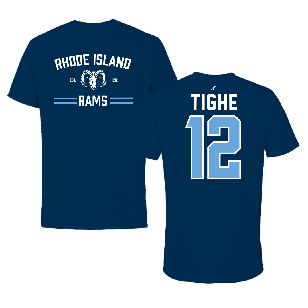 University of Rhode Island Lacrosse Navy General Tee - #12 Katie Tighe