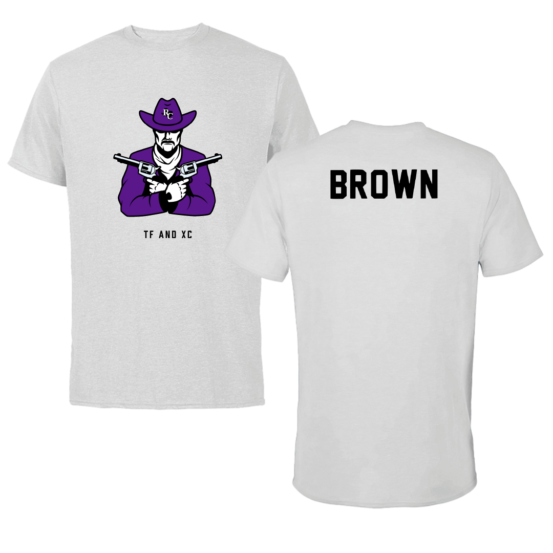 Ranger College TF and XC Light Gray Tee - Benjamin Brown
