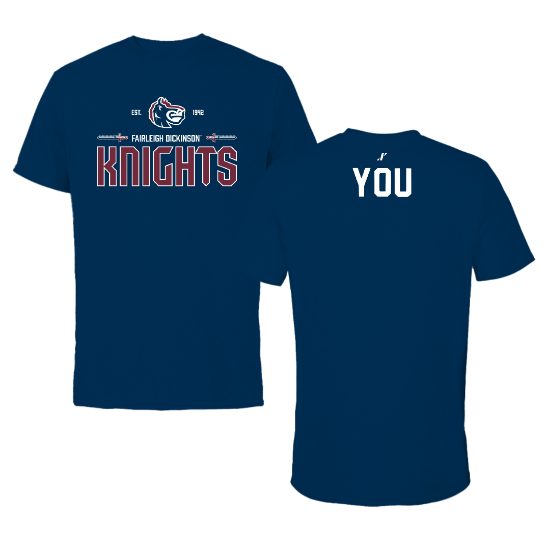Fairleigh Dickinson University-Metropolitan Campus Golf Navy General Performance Tee - Kaitlyn You