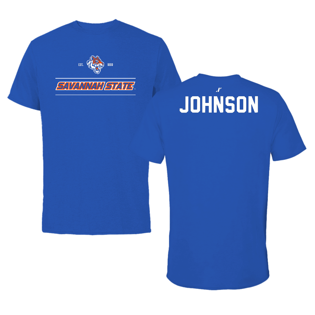 Savannah State University Cheer Blue General Tee - Jailin Johnson