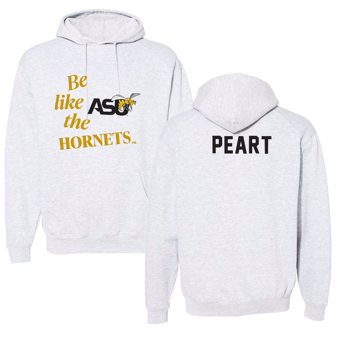 Alabama State University TF and XC Light Gray Be Like Us Hoodie - Shawna-kay Peart
