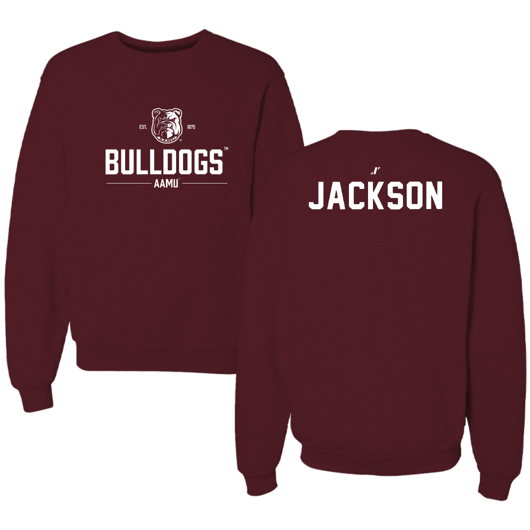 Alabama A&M University Cheer Maroon General Crewneck - Alexis Jackson