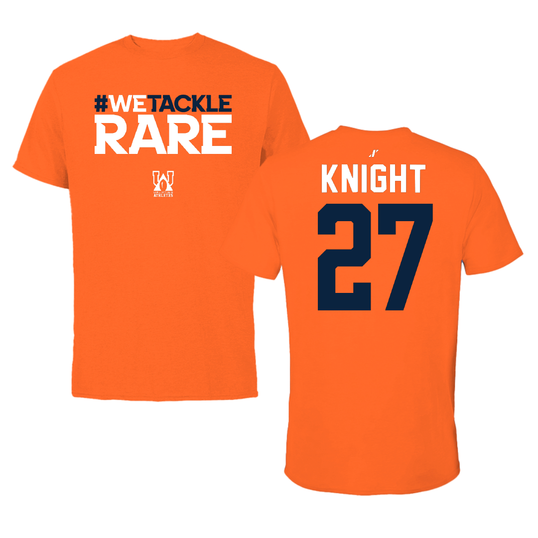 Syracuse University Softball Orange Uplifting Athletes Tee - #27 Madison Knight